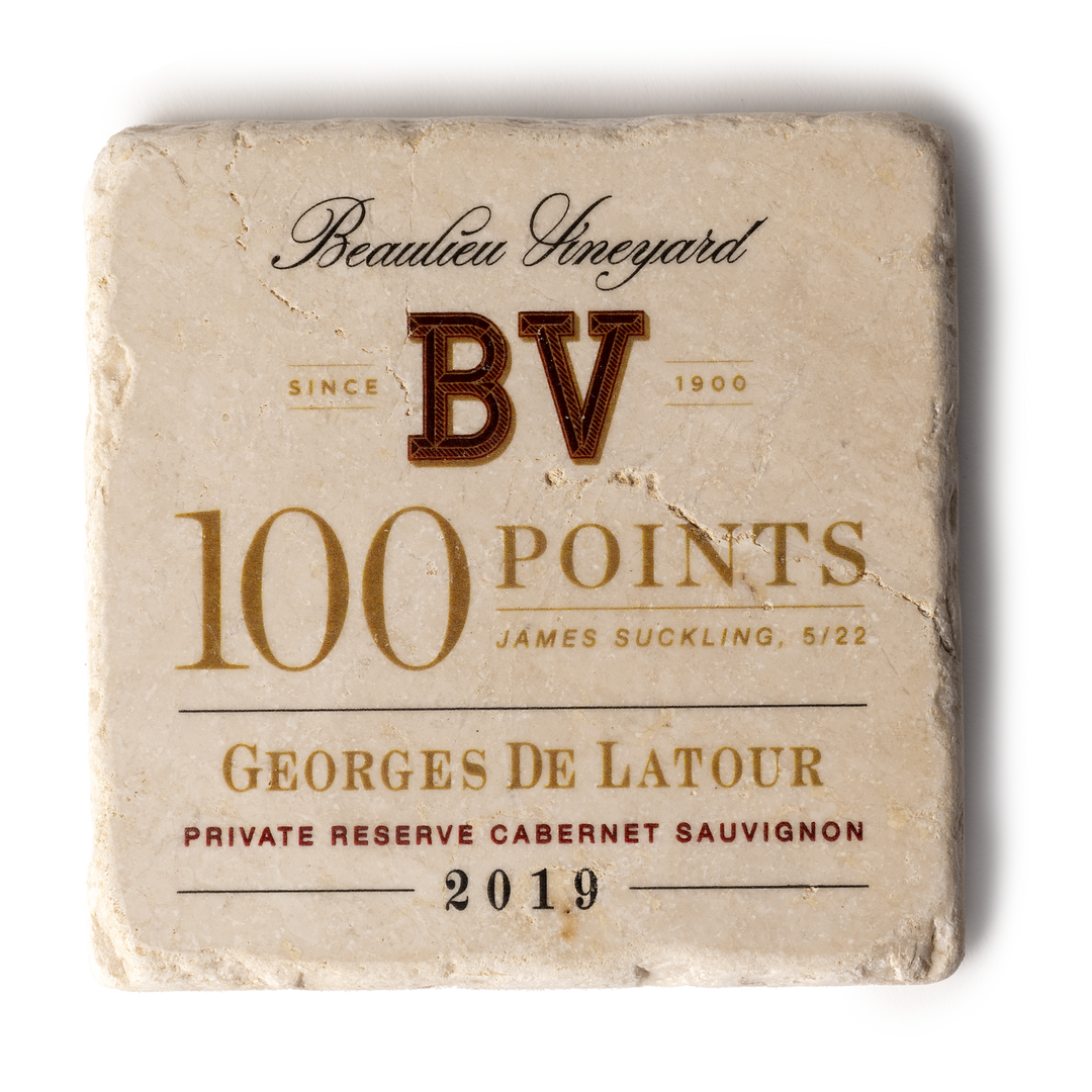 100 Point Georges de Latour Stone Coaster