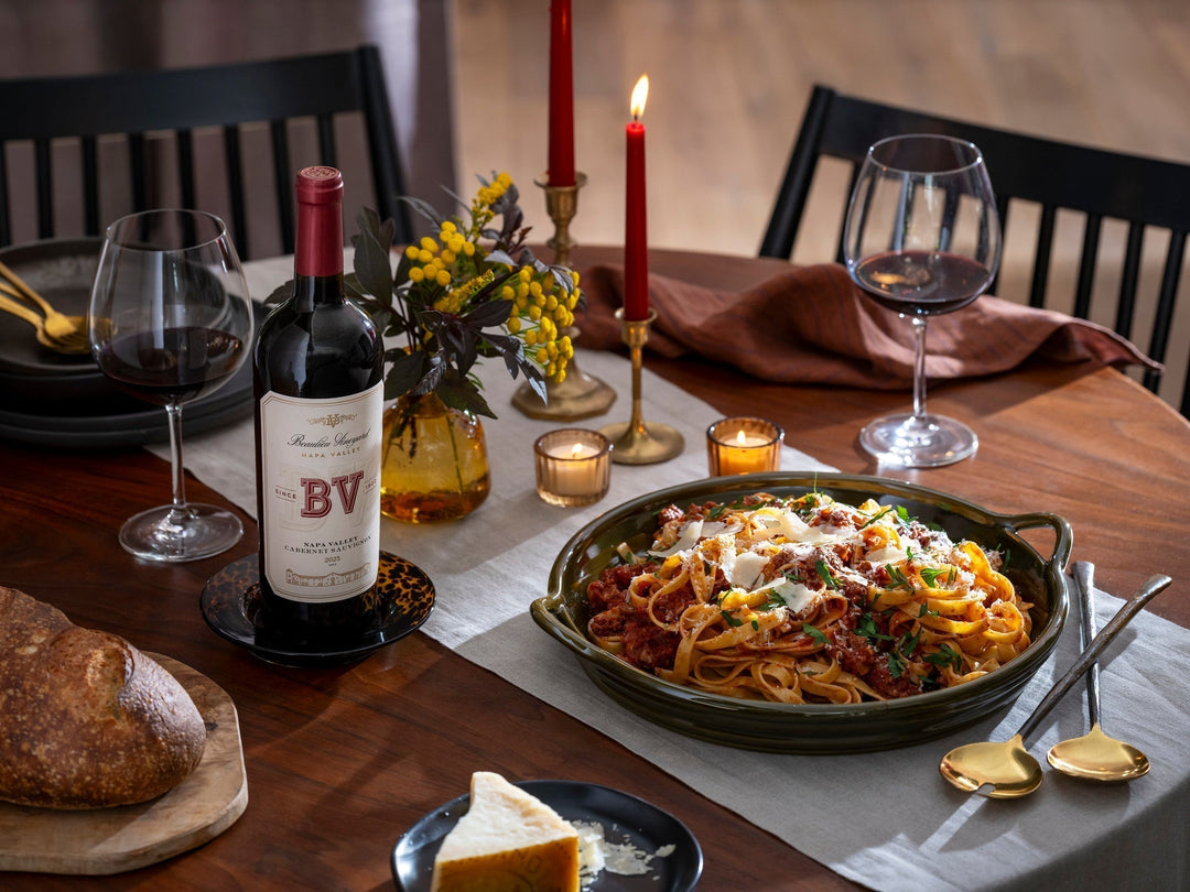Lamb Ragu with Fettuccine