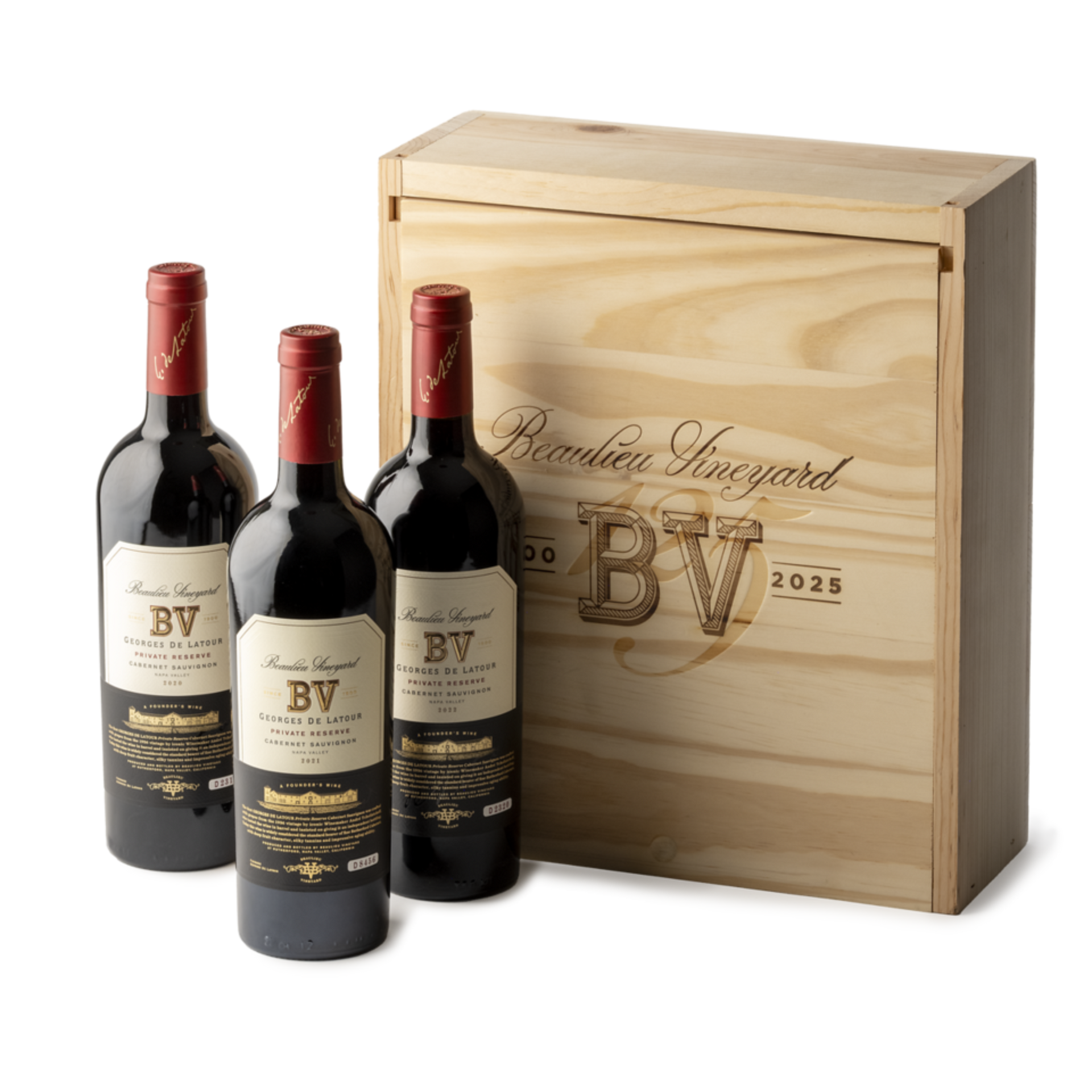 バルバレスコとシャトーサントルスベルビューセット 125th Anniversary Icon Vertical Gift Set – Beaulieu Vineyard