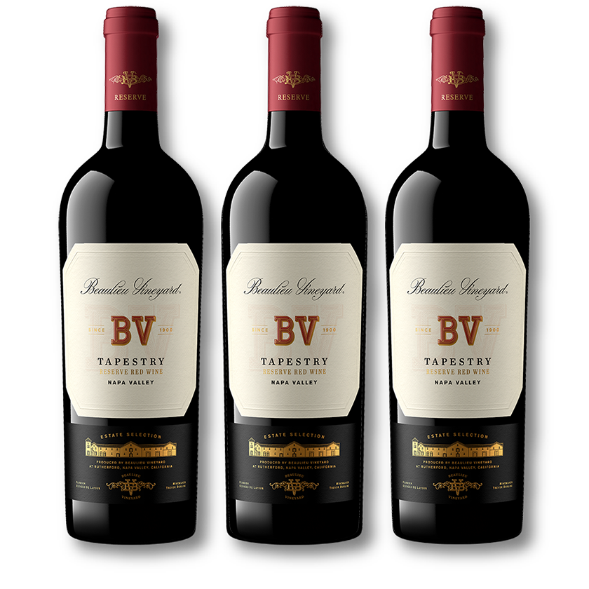 BV Tapestry Reserve Red Wine 3 Bottle Collection