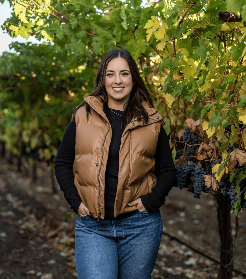 Megan Twitchell in Vineyard