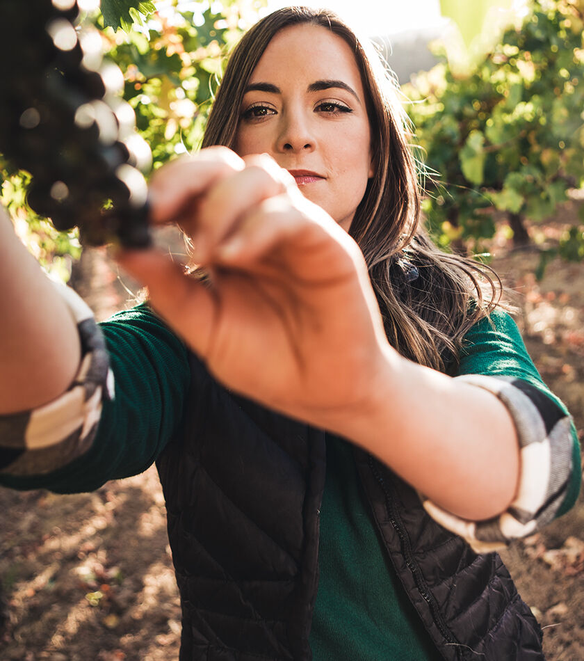 Megan Twitchell in Vineyard
