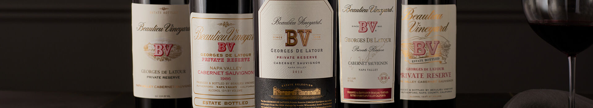 Historical Vintages of Beaulieu Vineyard Wines