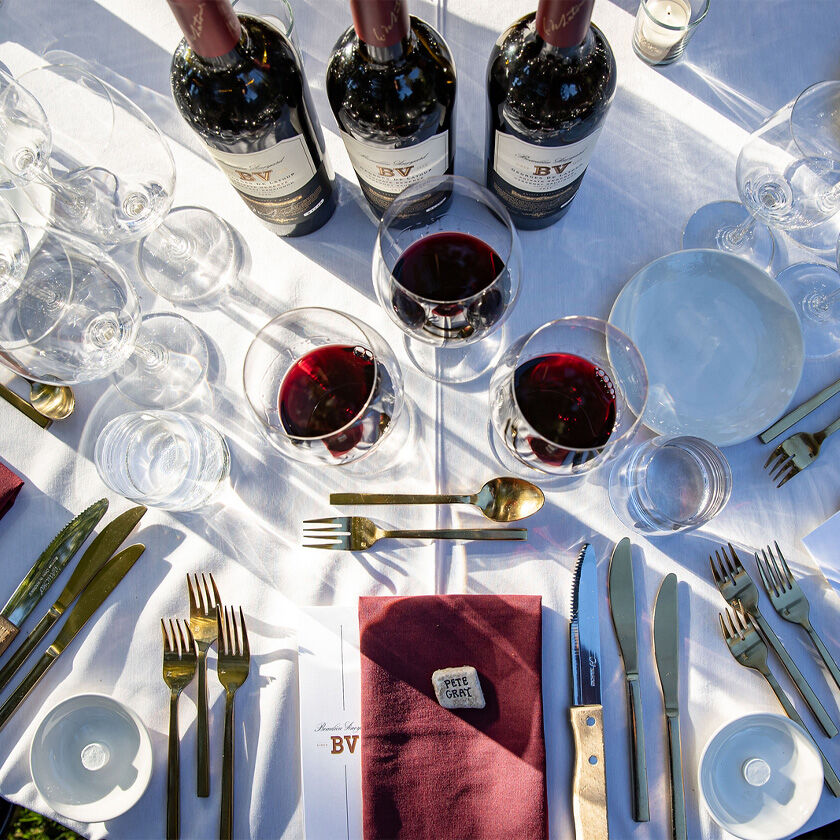 Club Event Table Setting