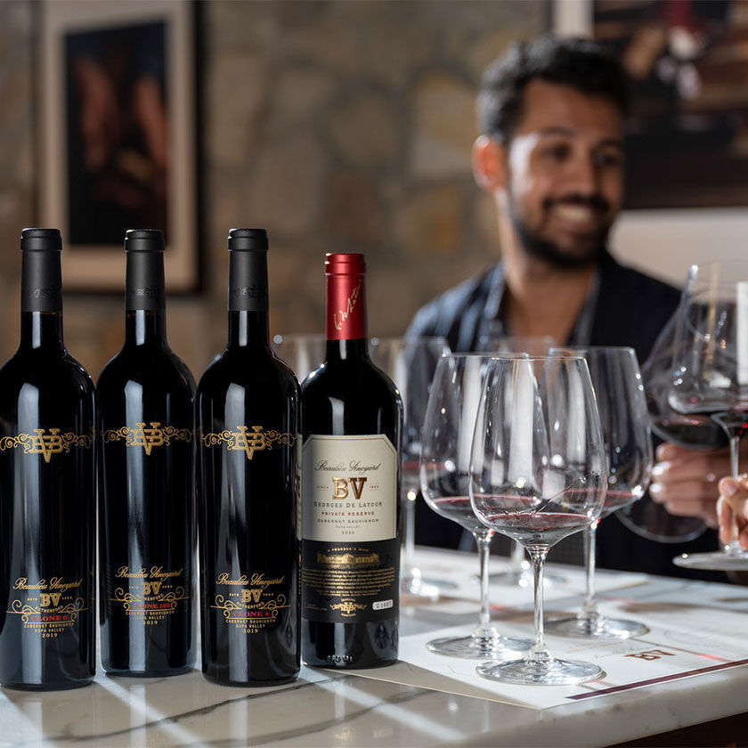 Wine Flight for Cabernet Collector Tasting