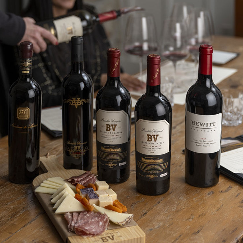 Wine Flight for Cabernet Collector Tasting