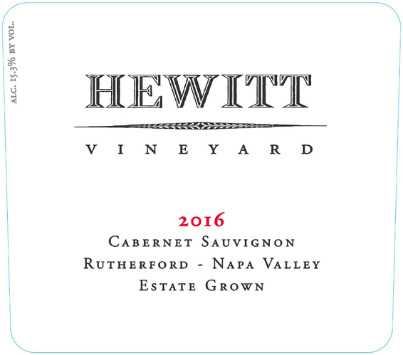 8018431-2016-Hewitt-Rutherford-Cabernet-Sauvignon-Front Label