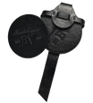 Beaulieu Vineyard Branded Black Leather Coasters, image 1