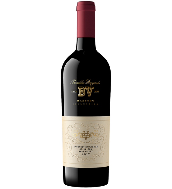 2017 Beaulieu Vineyard Maestro St Helena Cabernet Sauvignon Bottle Shot