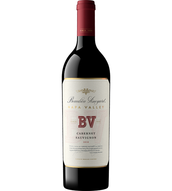 2018 Beaulieu Vineyard Napa Valley Cabernet Sauvignon Bottle Shot