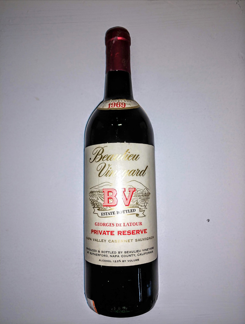 1969 Georges de Latour Cabernet Sauvignon