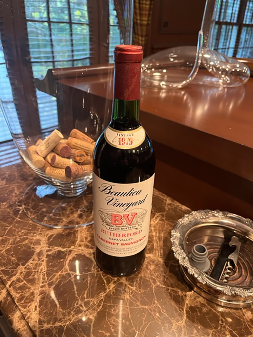 1979 BV Rutherford Cabernet Sauvignon